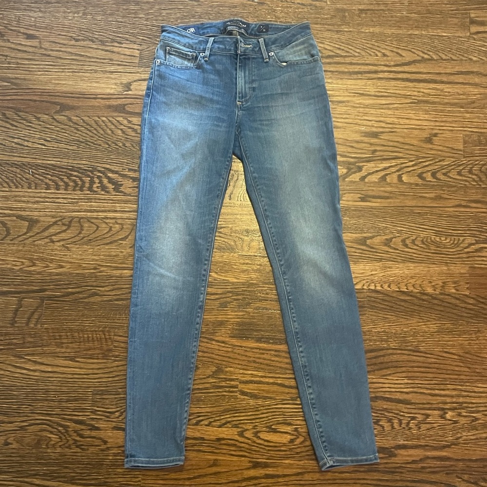 Lucky Brand Orta Medium Wash Mid Rise Skinny Jeans